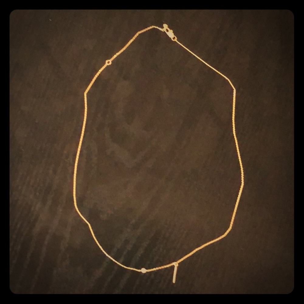 Gold necklace
